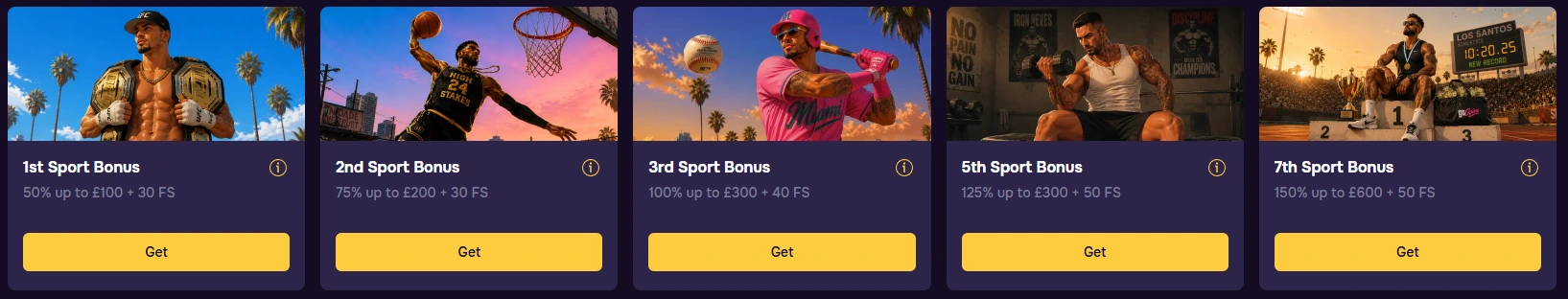 Gtspins Casino sportsbook welcome bonuses with staged free bets and free spins